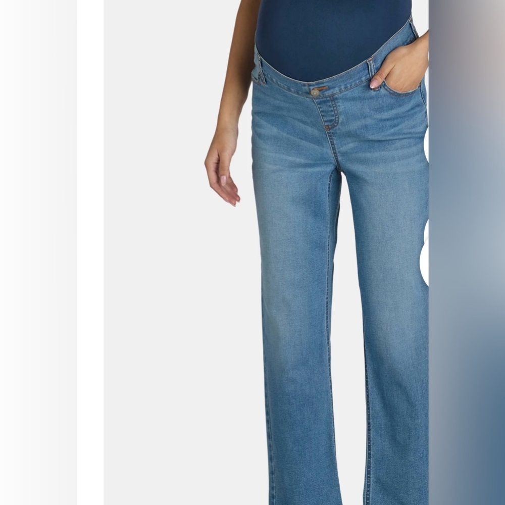 🤰🏽Maternity jeans by Time and Tru. Stretch with belly band.